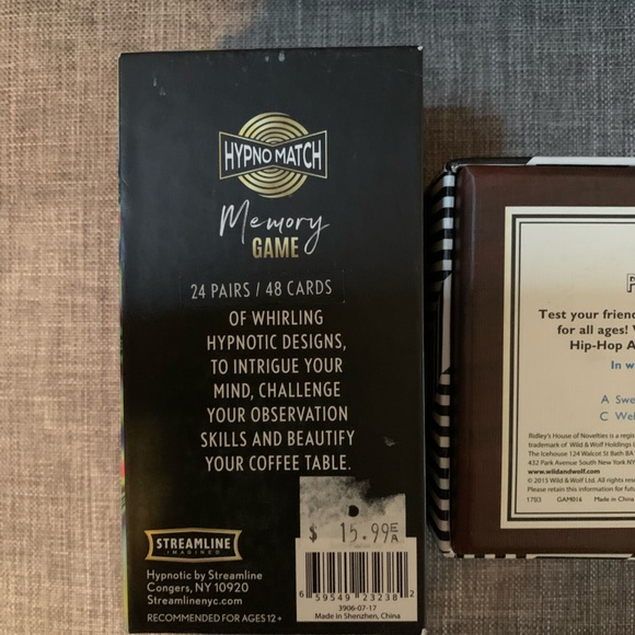 Fun game lot! 3 oldschool revamped games.Pickup sticks,memory and pop music quiz - Picture 3 of 5